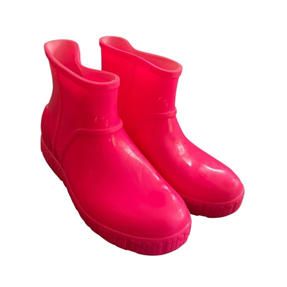 UGG Drizlita Taffy Pink Rain Boot Girls Size 4